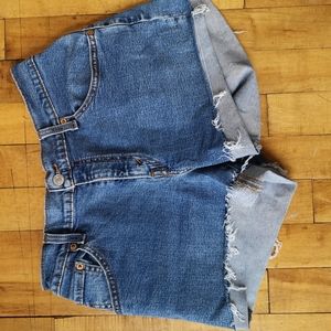 Levi's denim shorts